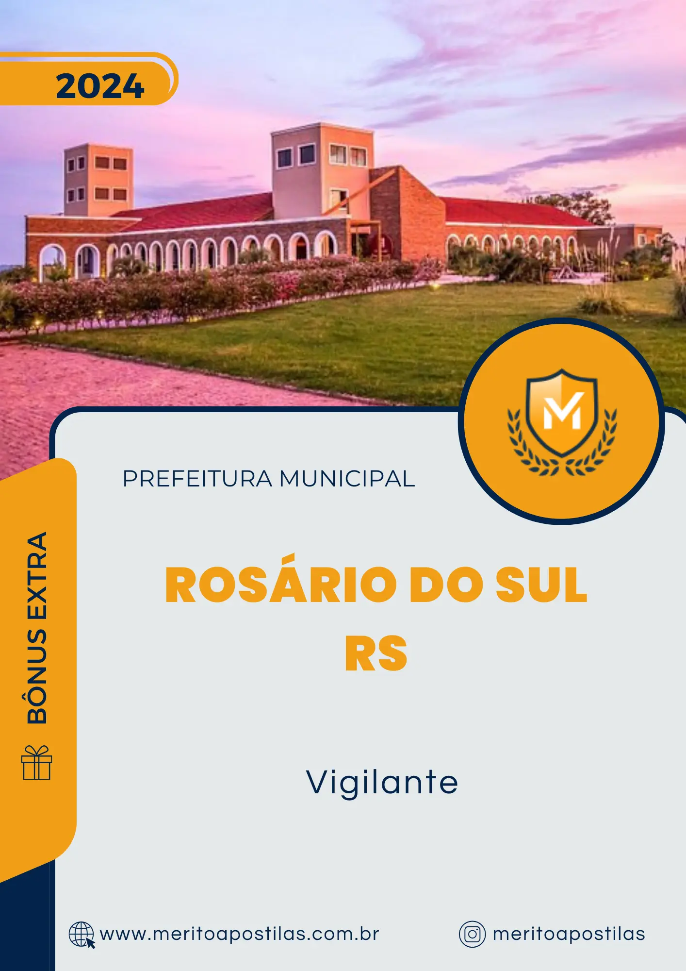 Apostila Vigilante Prefeitura de Rosário do Sul RS 2024