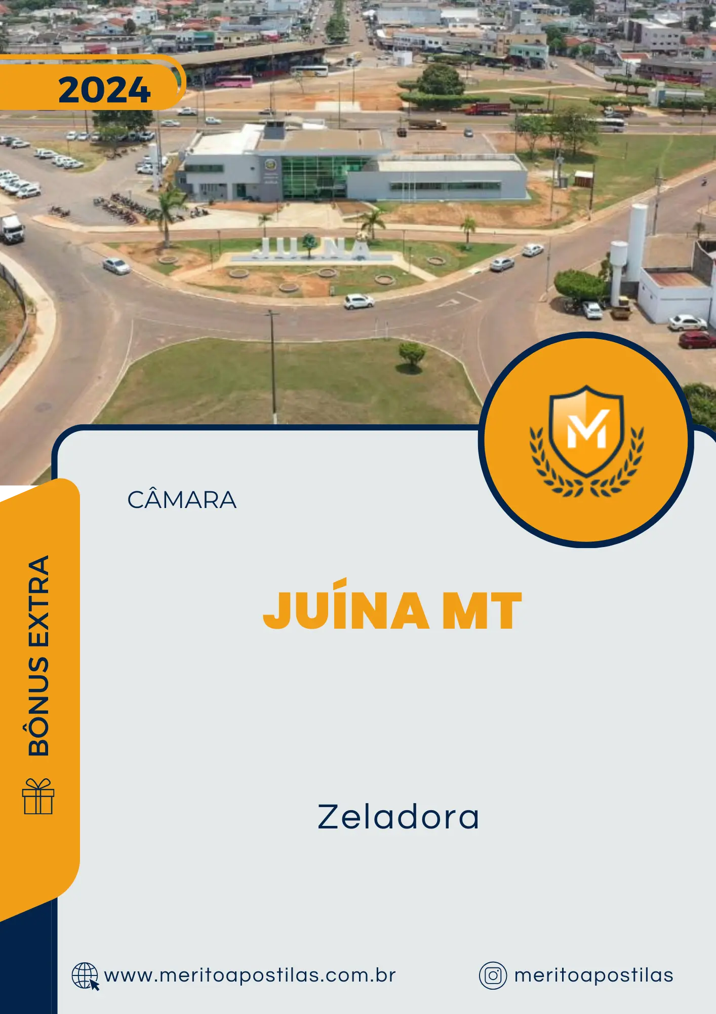 Apostila Zeladora Câmara de Juína MT 2024