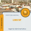 Apostila Agente Administrativo Prefeitura de Lins SP 2024