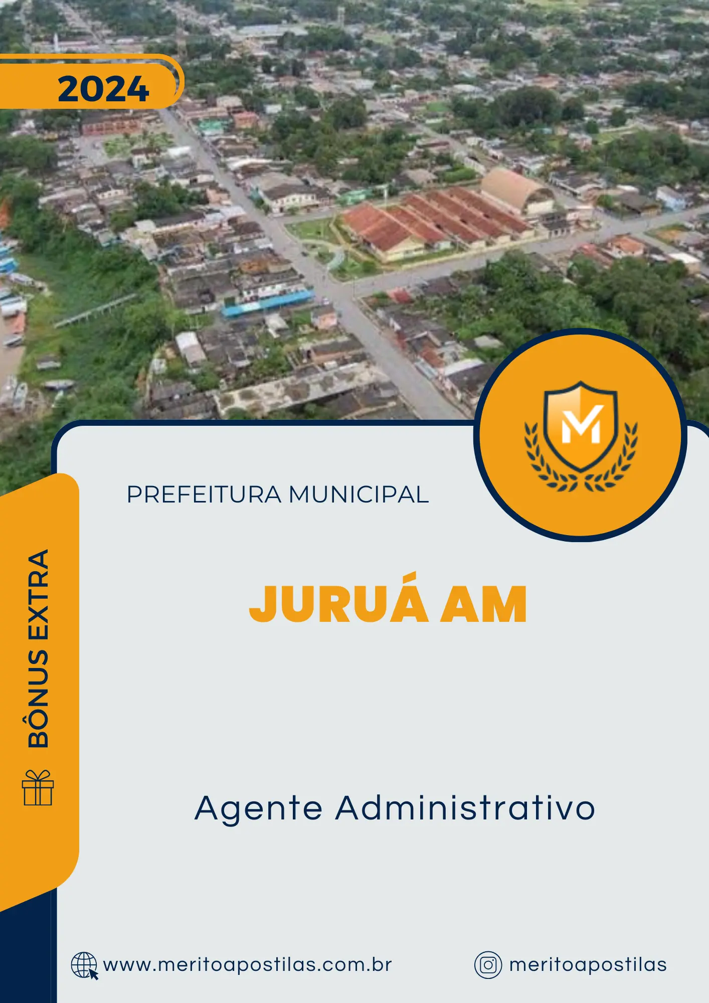 Apostila Agente Administrativo Prefeitura de Juruá AM 2024