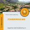 Apostila Agente Administrativo II Prefeitura de Itabirinha MG 2024