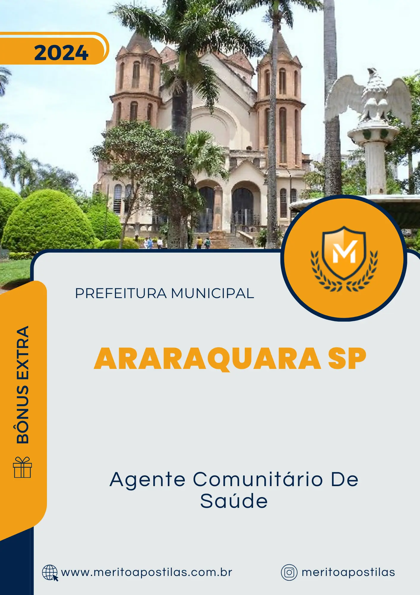 Apostila Agente Comunitário De Saúde Prefeitura de Araraquara SP 2024