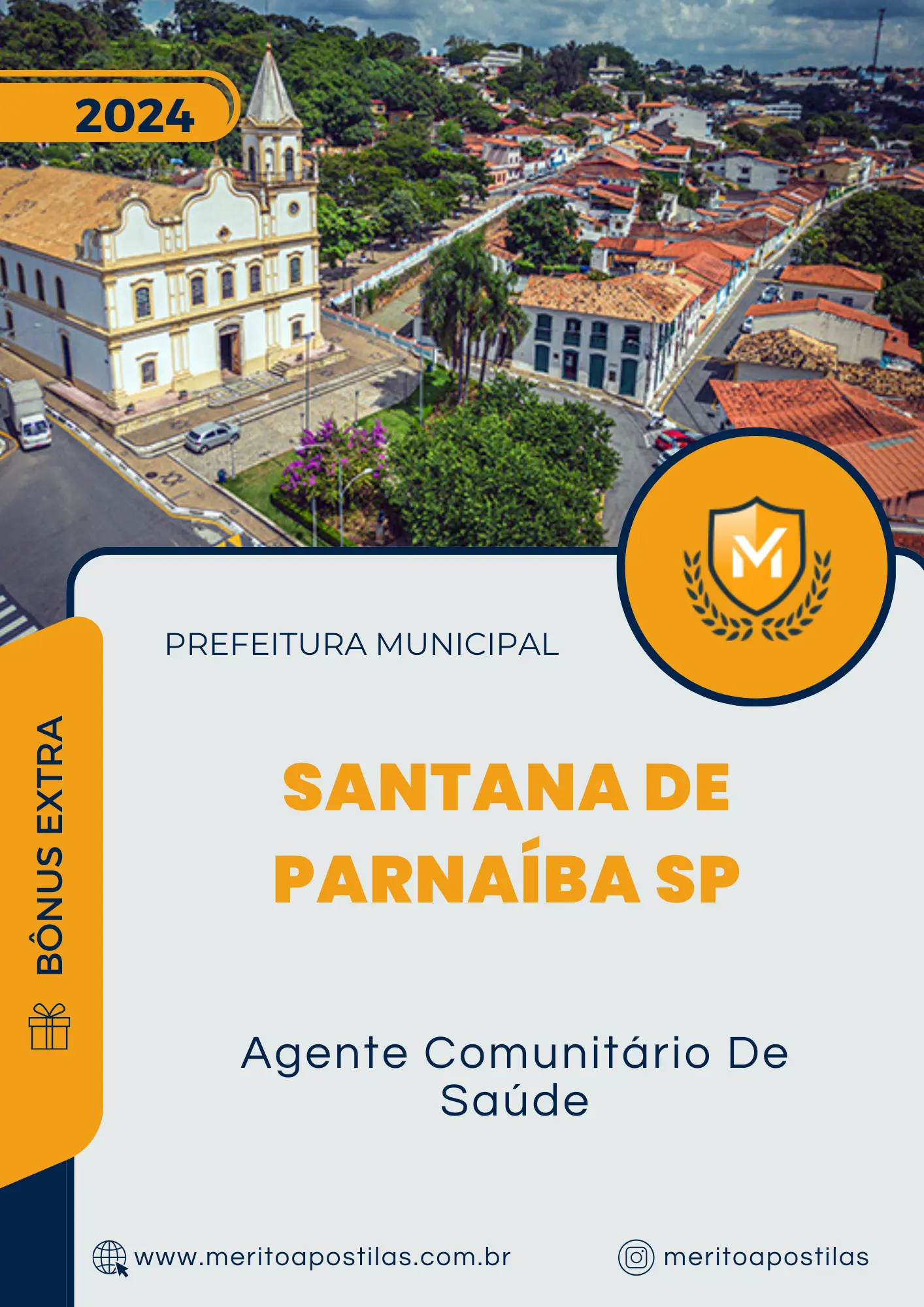 Apostila Agente Comunitário De Saúde Prefeitura de Santana de Parnaíba SP 2024