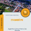 Apostila Agente Comunitário De Saúde Prefeitura de Itambé PE 2024