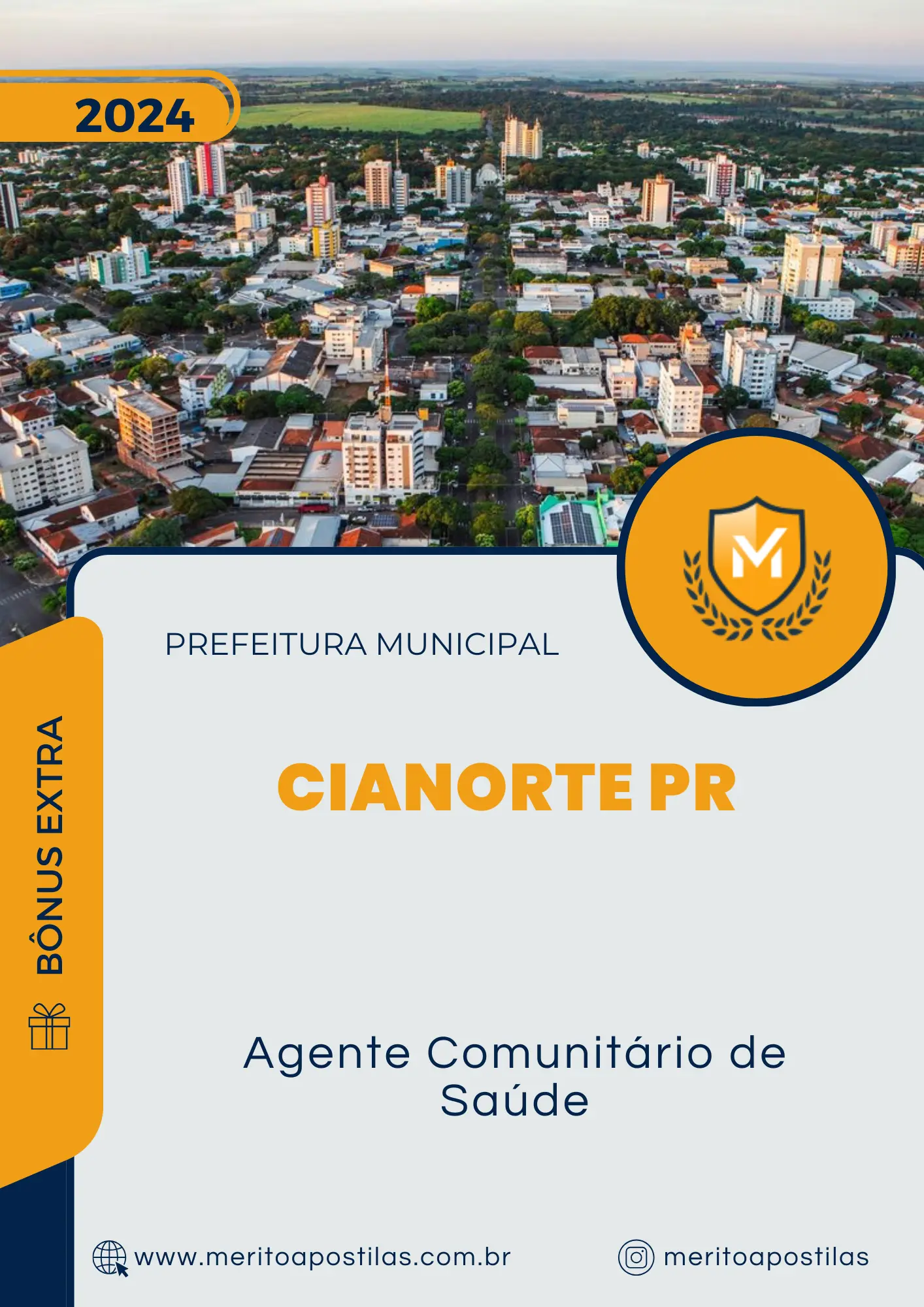 Apostila Agente Comunitário de Saúde Prefeitura Cianorte PR 2024