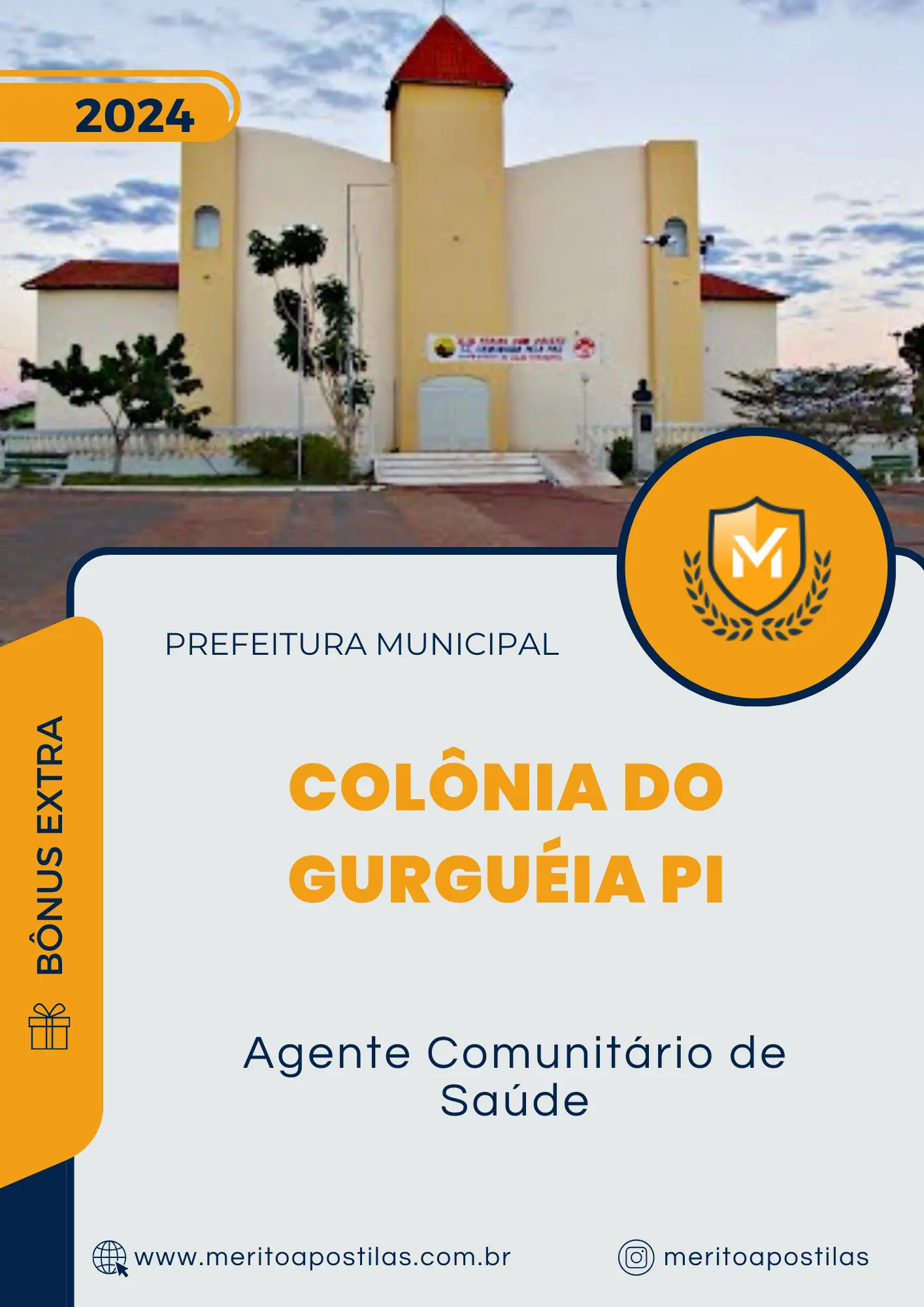 Apostila Agente Comunitário de Saúde Prefeitura de Colônia do Gurguéia PI 2024