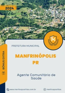 Apostila Agente Comunitário de Saúde Prefeitura Manfrinópolis PR 2024