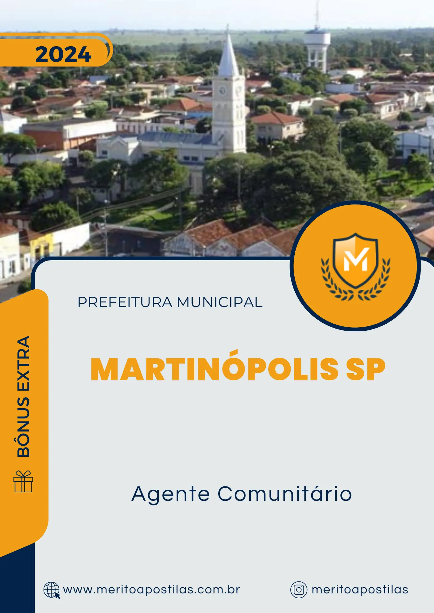 Apostila Agente Comunitário Prefeitura de Martinópolis SP 2024