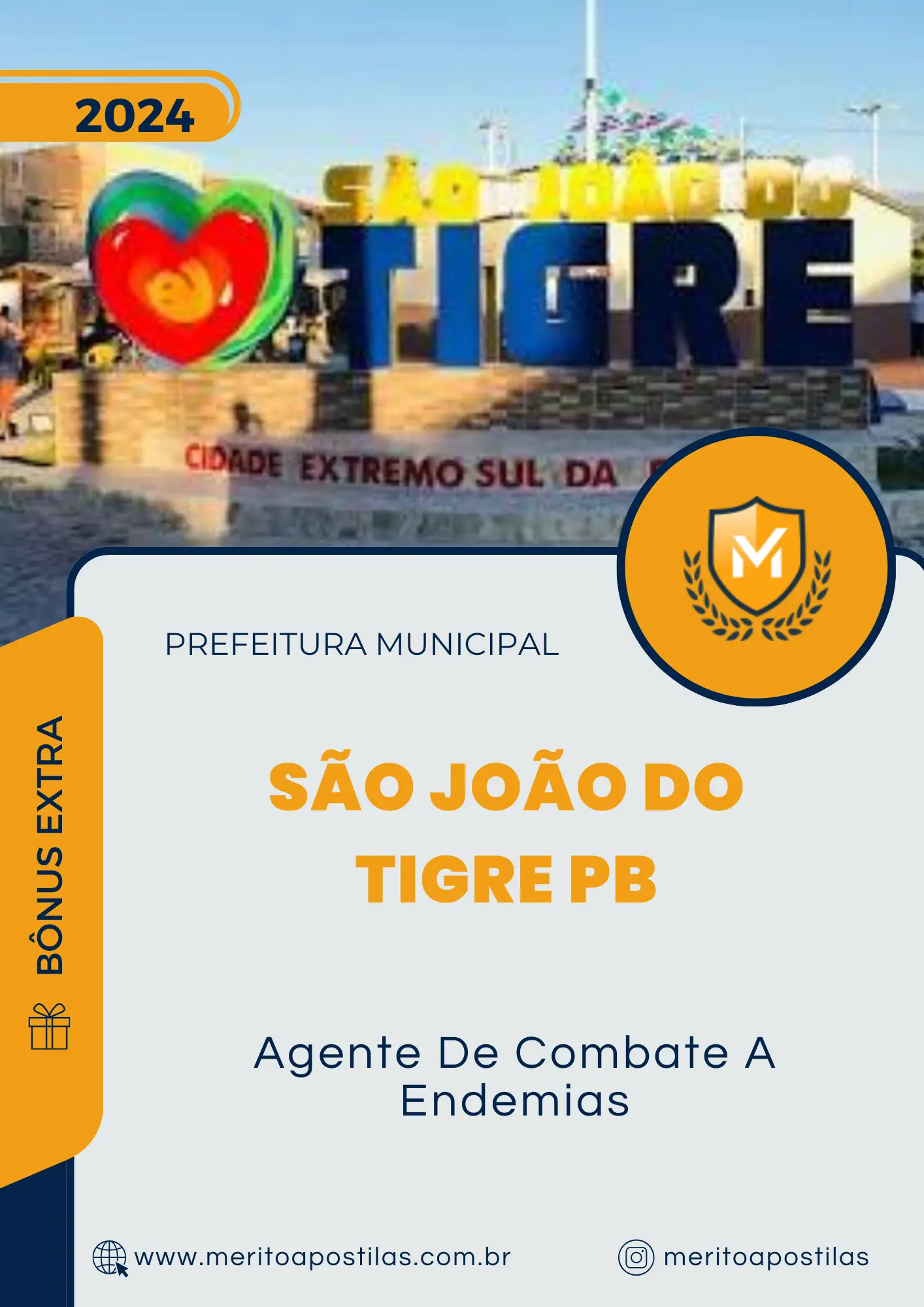 Apostila Agente De Combate A Endemias Prefeitura de São João do Tigre PB 2024