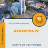 Apostila Nutricionista Prefeitura de Araripina PE 2024