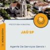 Apostila Agente De Serviços Gerais I Prefeitura de Jaú SP 2024