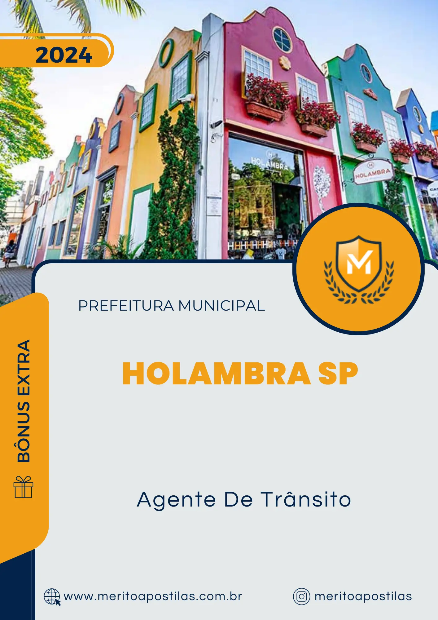 Apostila Agente De Trânsito Prefeitura de Holambra SP 2024