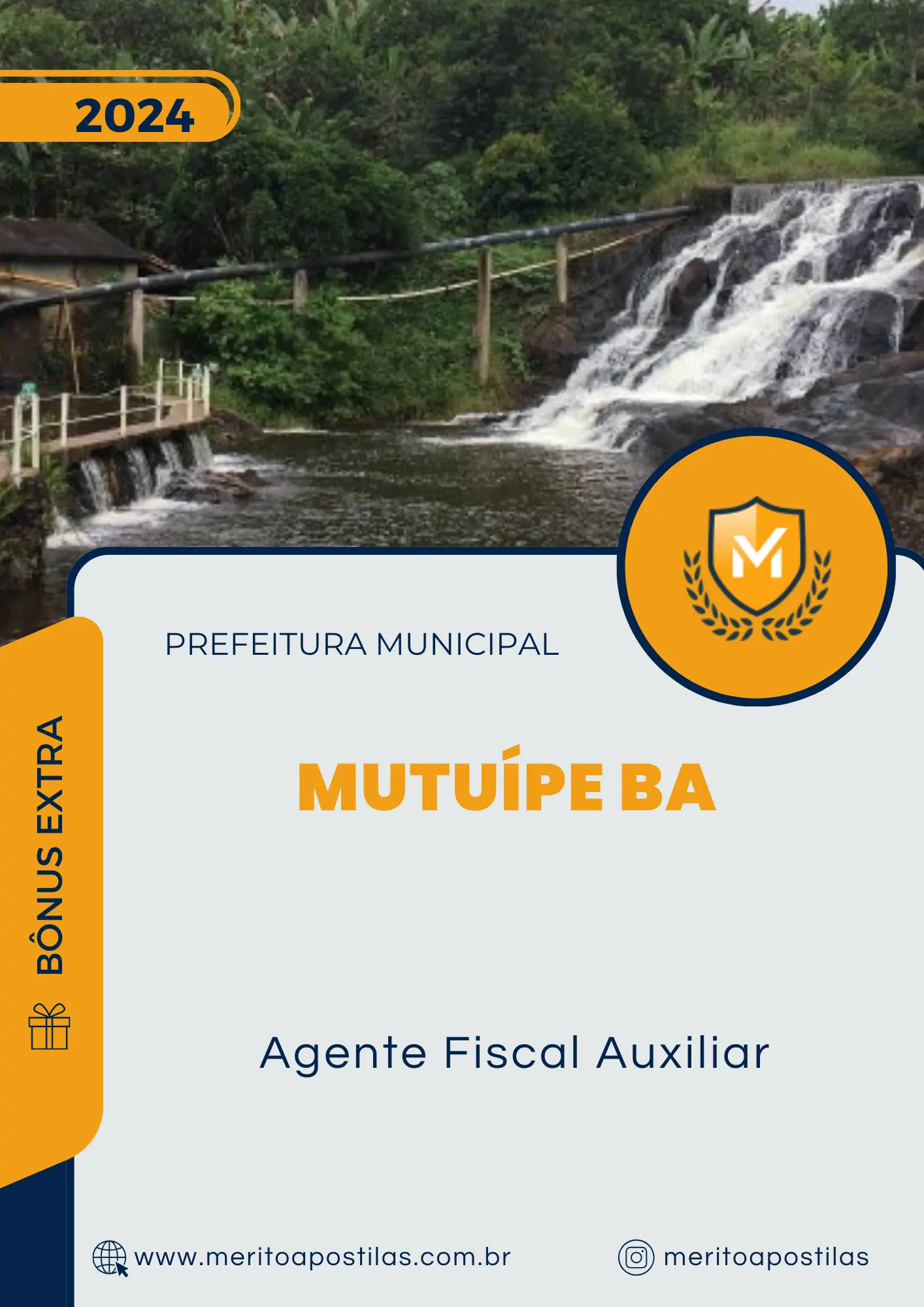 Apostila Agente Fiscal Auxiliar Prefeitura de Mutuípe BA 2024