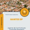 Apostila Agente de Contratação Licitação Pregoeiro Prefeitura de Nantes SP 2024