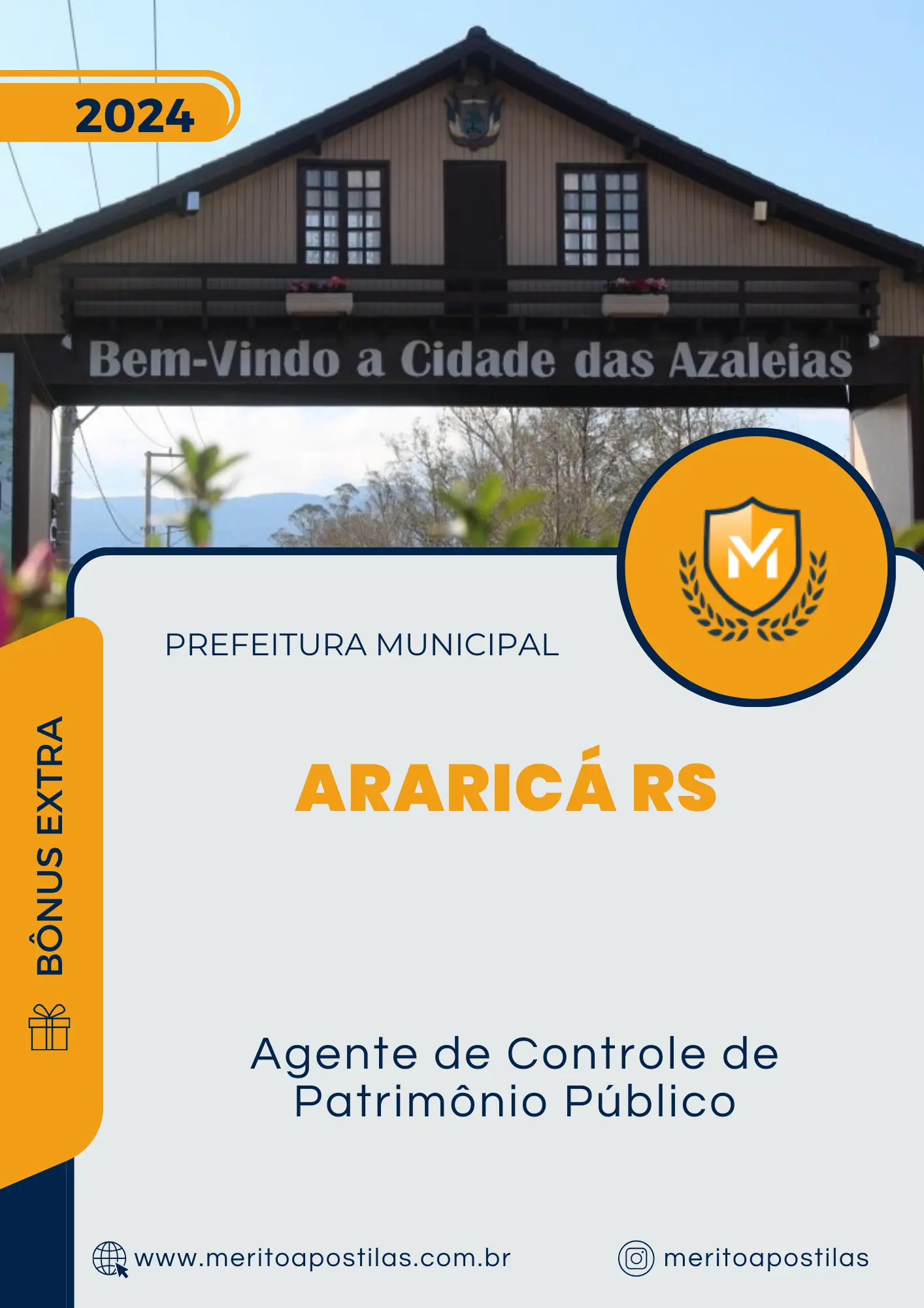 Apostila Agente de Controle de Patrimônio Público Prefeitura de Araricá RS 2024
