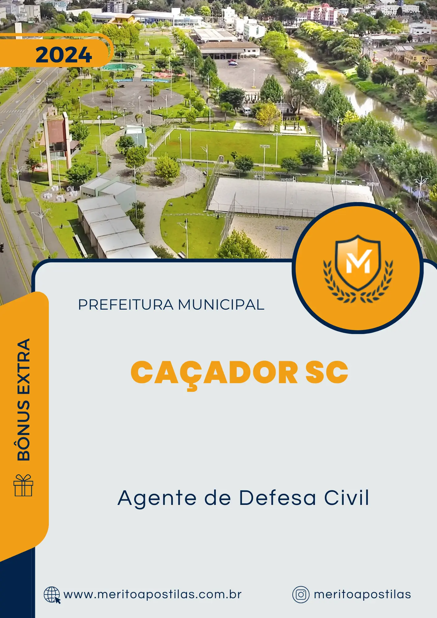 Apostila Agente de Defesa Civil Prefeitura Caçador SC 2024