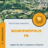 Apostila Agente de Limpeza Urbano Prefeitura Manfrinópolis PR 2024