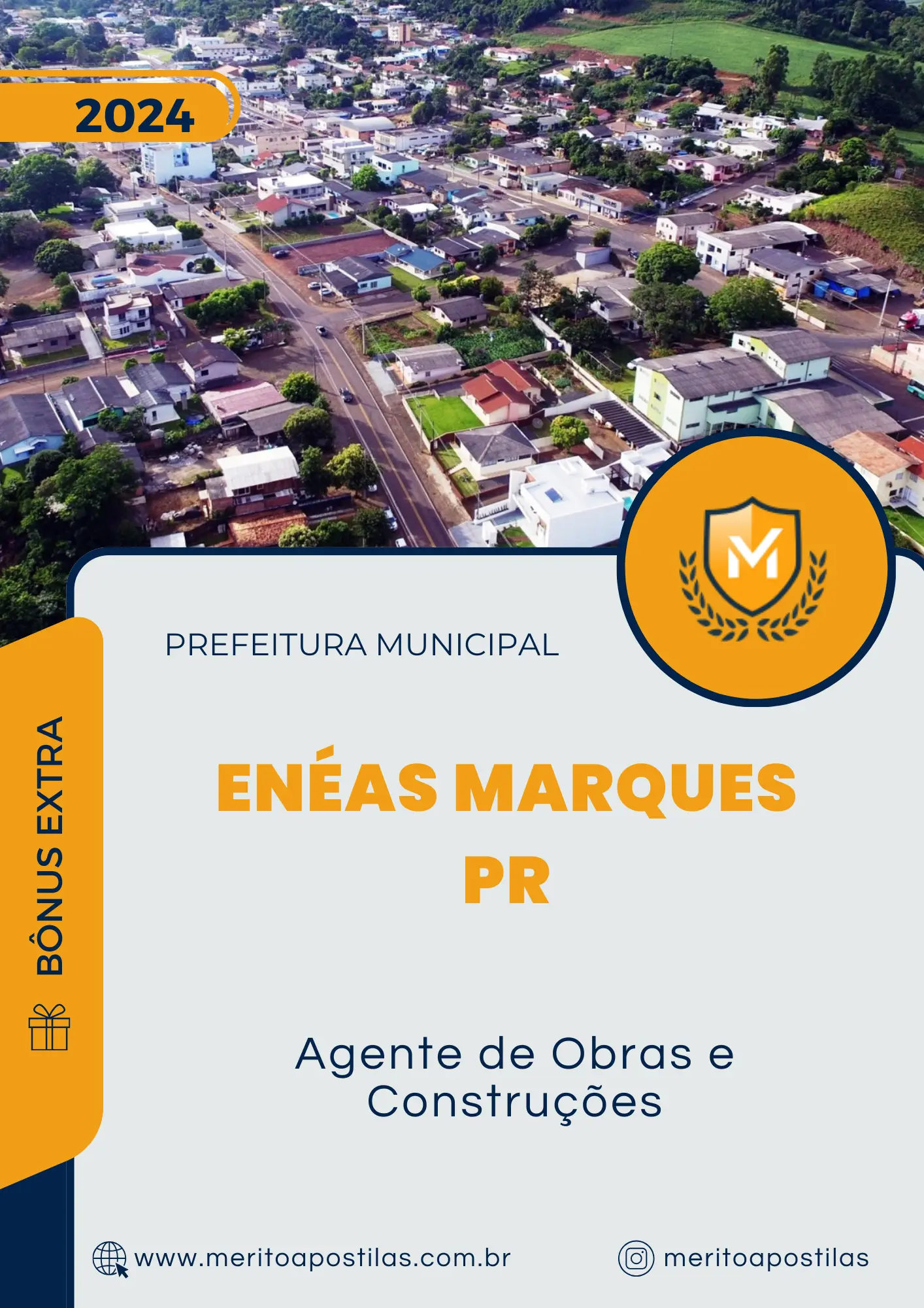 Apostila Agente de Obras e Construções Prefeitura Enéas Marques PR 2024