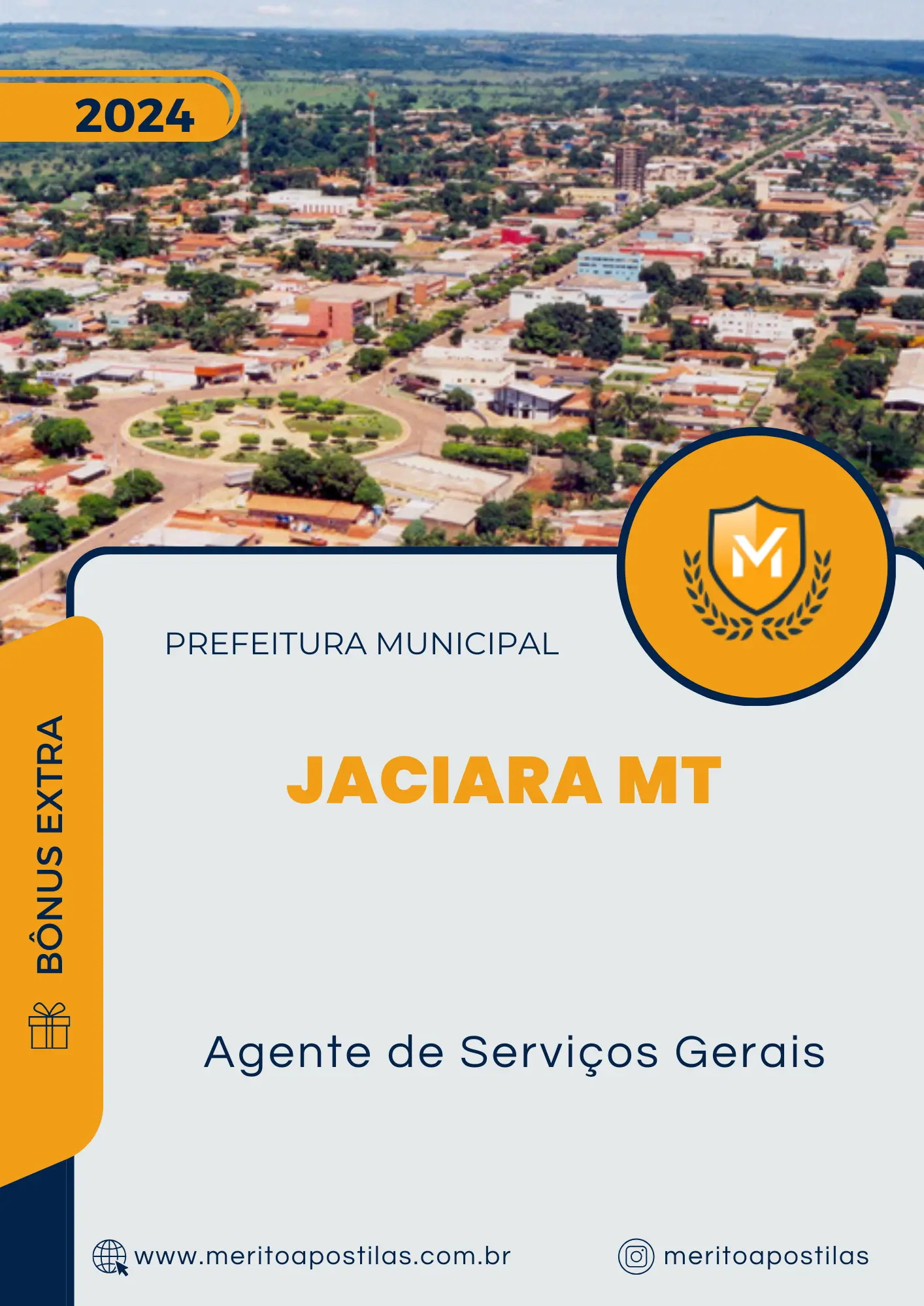 Apostila Agente de Serviços Gerais Prefeitura de Jaciara MT 2024