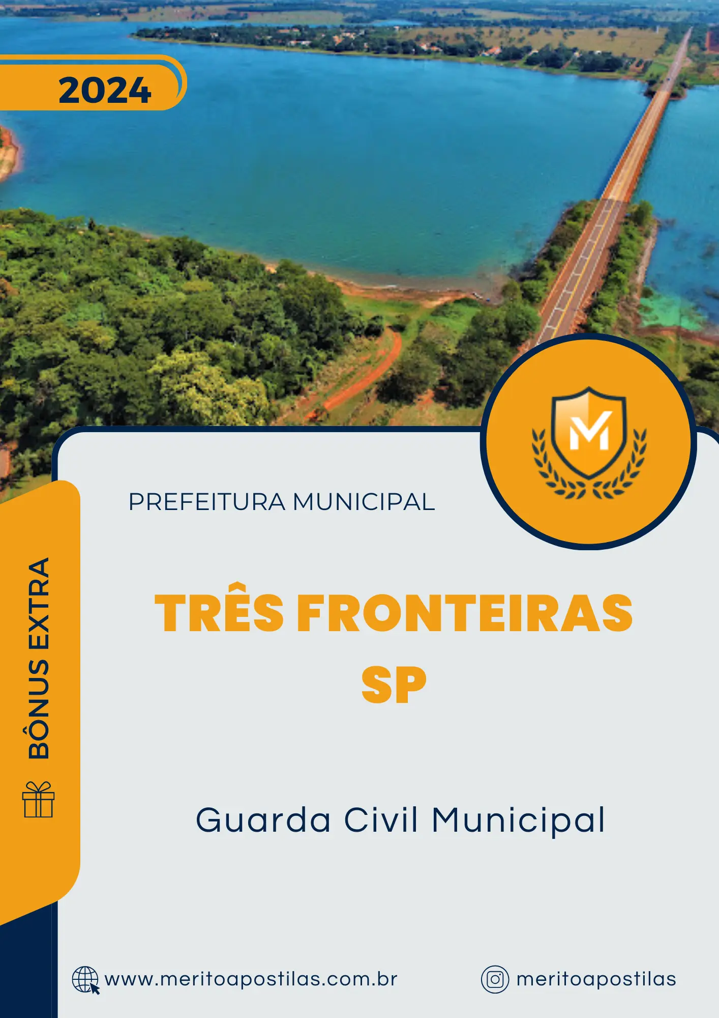 Apostila Guarda Civil Municipal Prefeitura de Três Fronteiras SP 2024