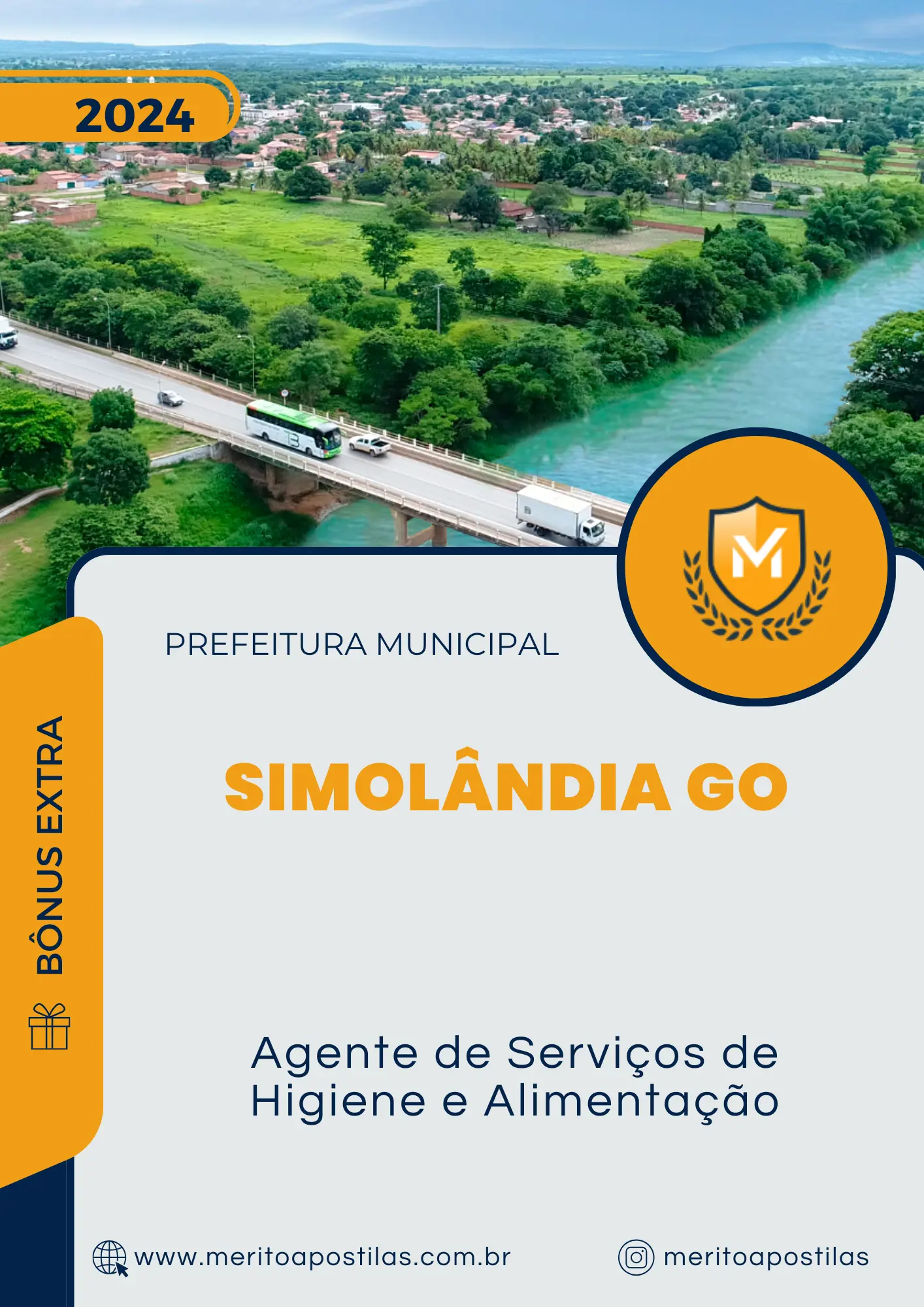 Apostila Agente de Serviços de Higiene e Alimentação Prefeitura de Simolândia GO 2024