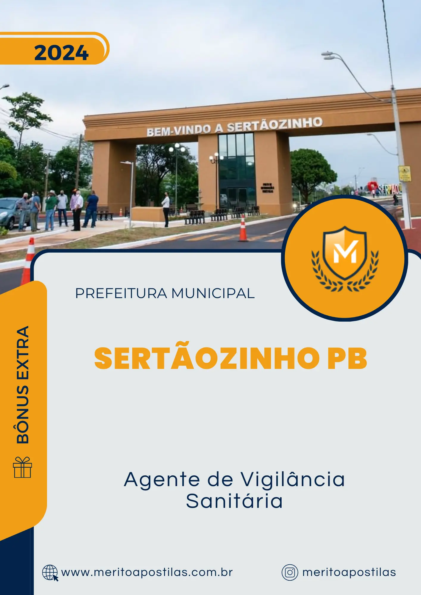 Apostila Agente de Vigilância Sanitária Prefeitura de Sertãozinho PB 2024