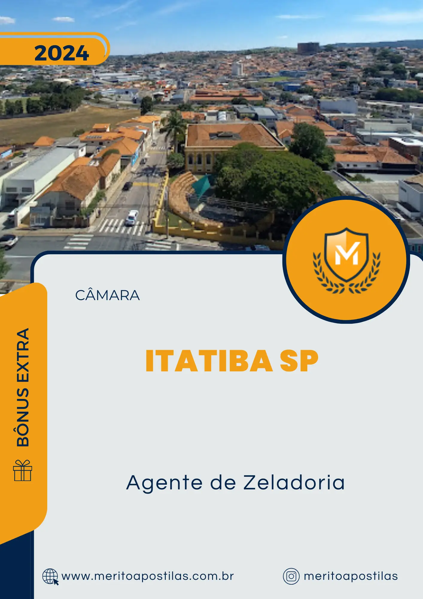 Apostila Agente de Zeladoria Câmara Municipal de Itatiba SP 2024