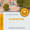 Apostila Ajudante De Serviços Prefeitura Caarapó MS 2024