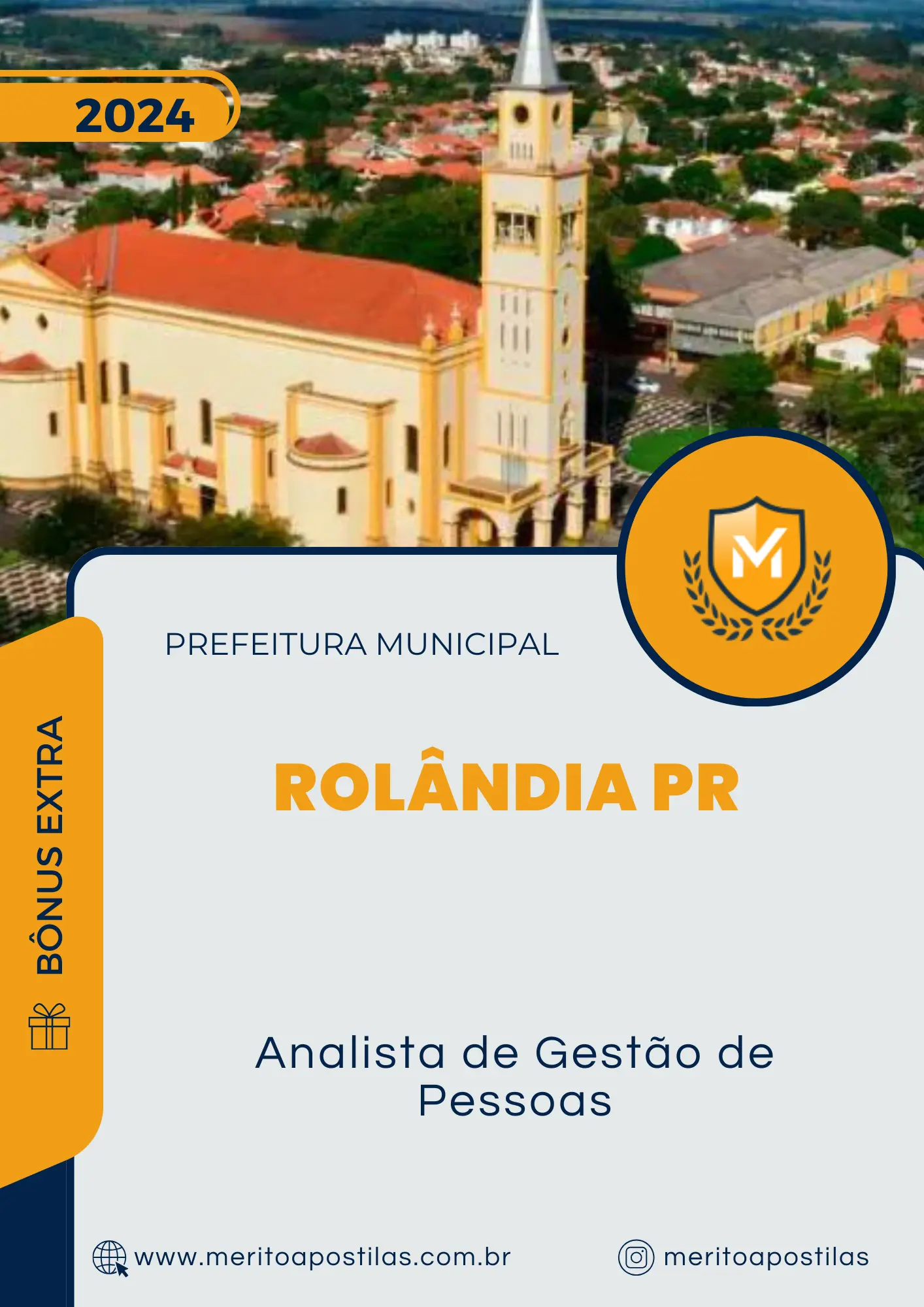 Apostila Analista de Gestão de Pessoas Prefeitura de Rolândia PR 2024