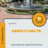 Apostila Assistente Administrativo Câmara de Abreu e Lima PE 2024