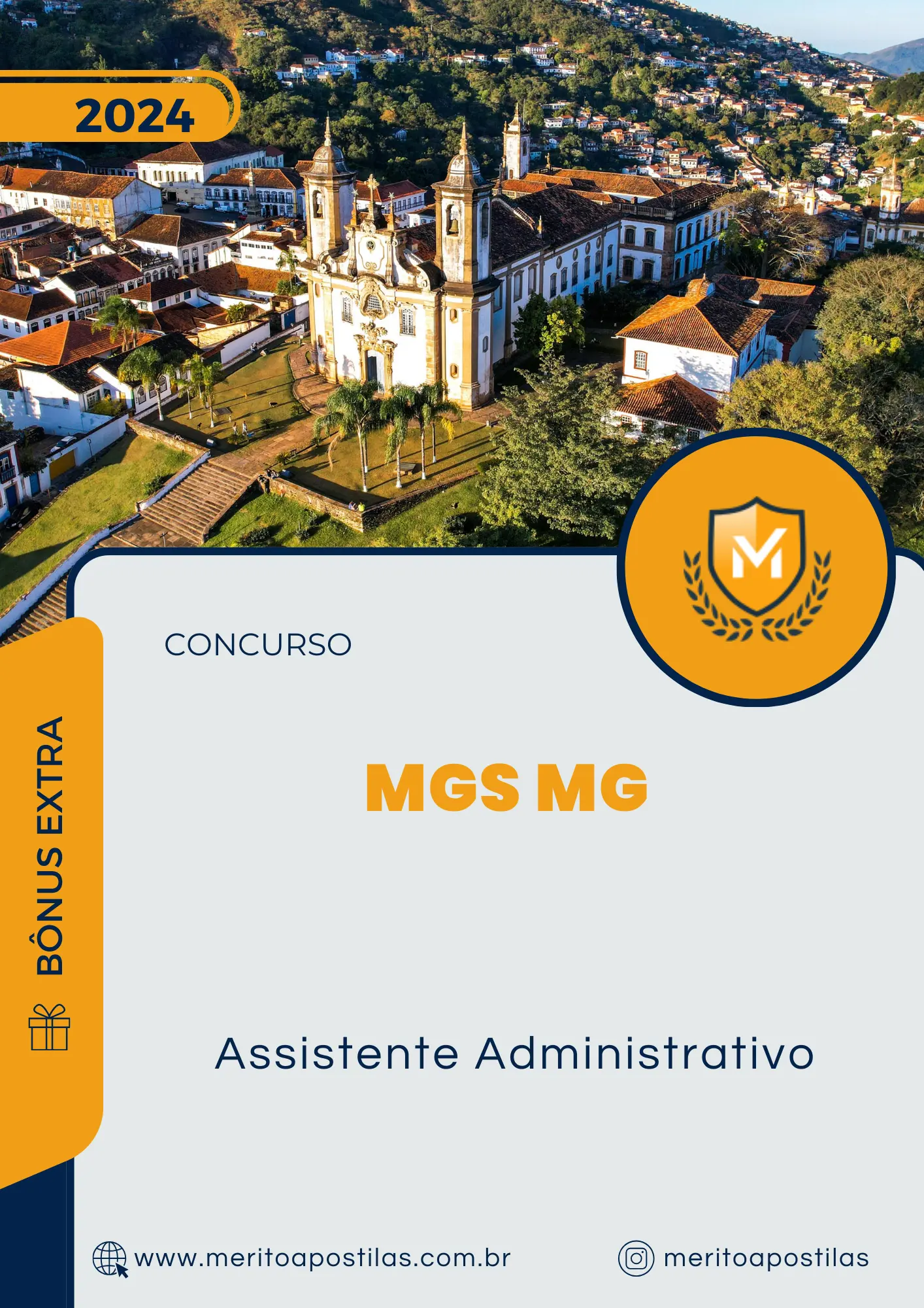 Apostila Assistente Administrativo Concurso MGS MG 2024