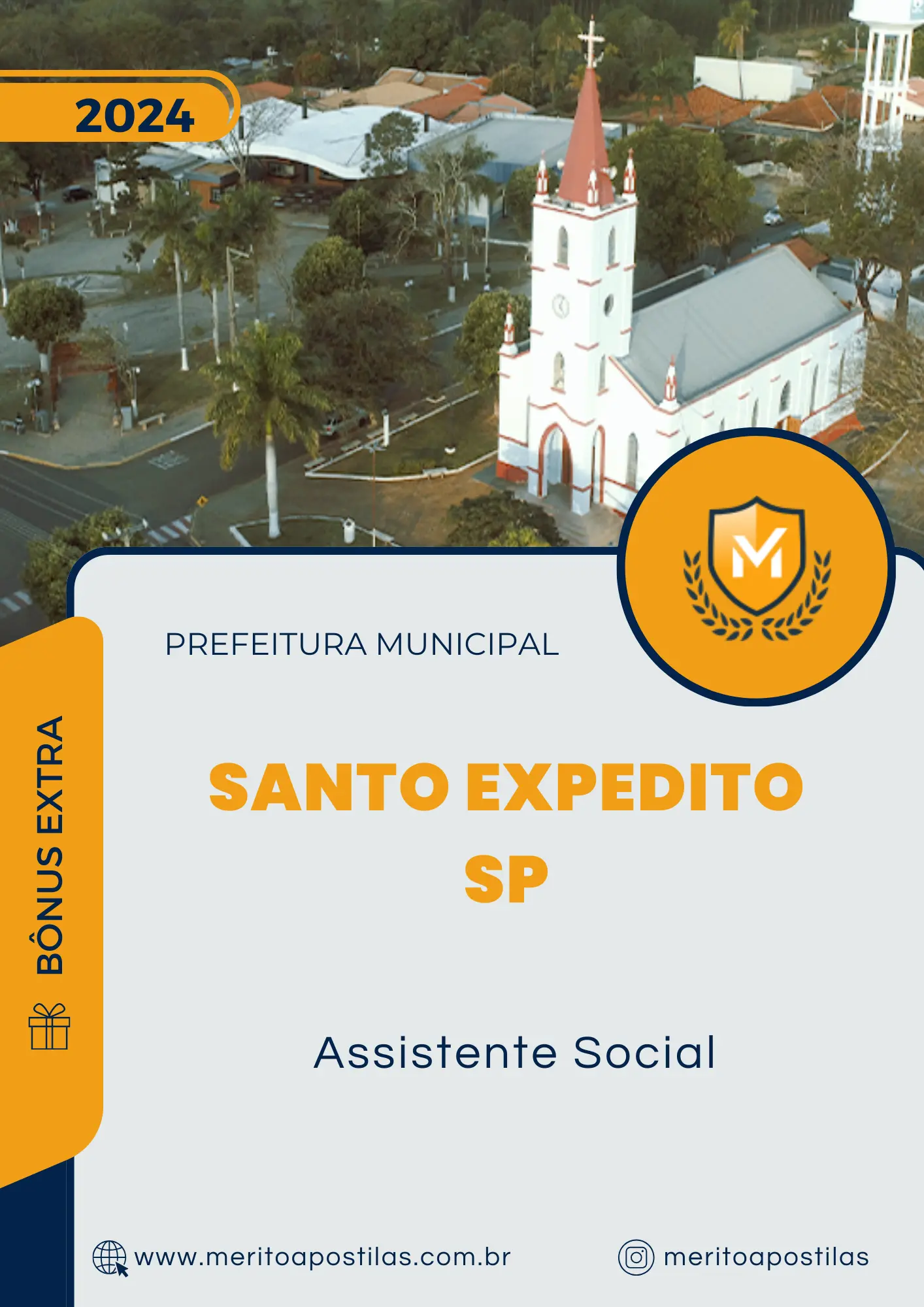 Apostila Assistente Social Prefeitura de Santo Expedito SP 2024