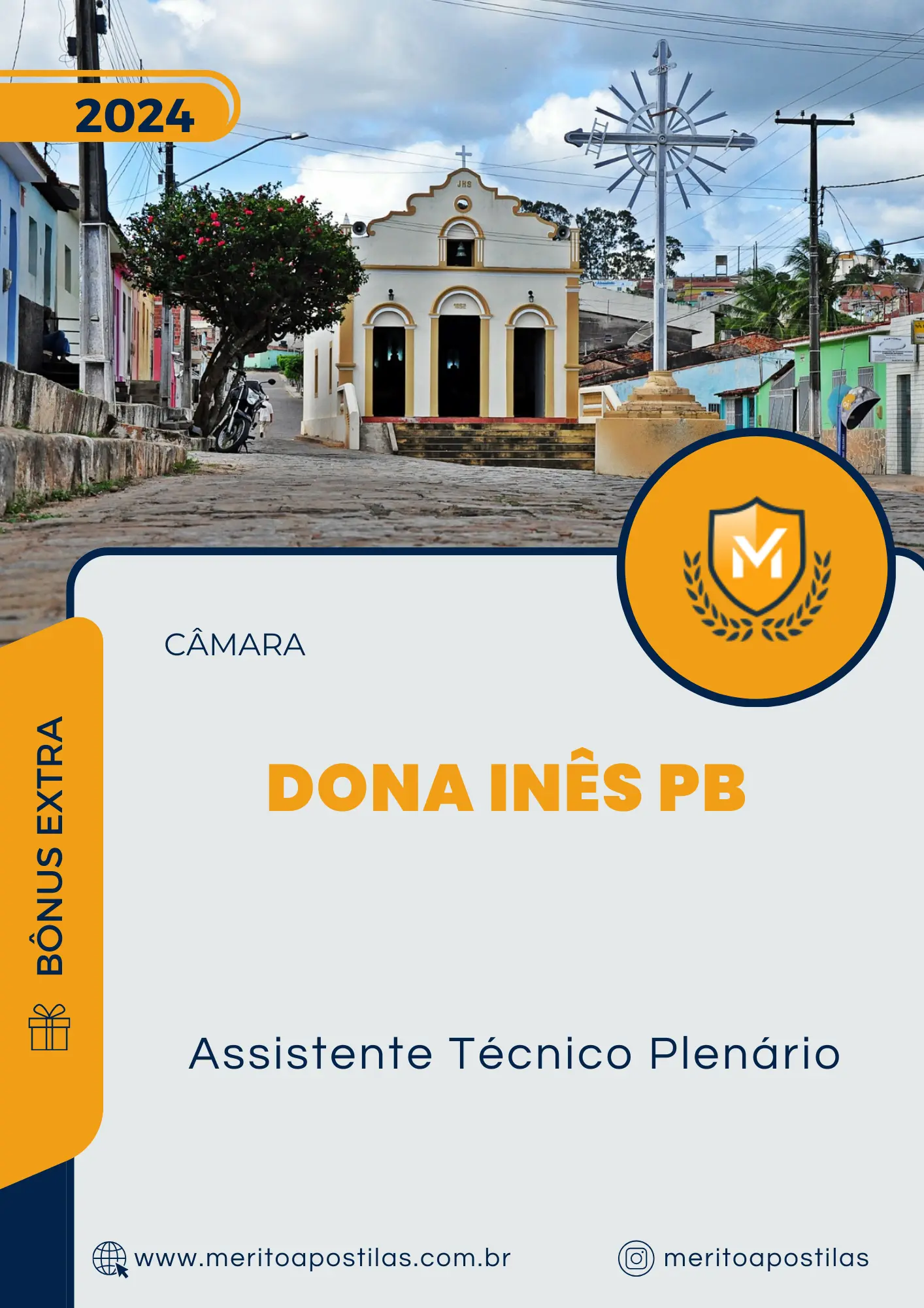 Apostila Assistente Técnico Plenário Câmara de Dona Inês PB 2024