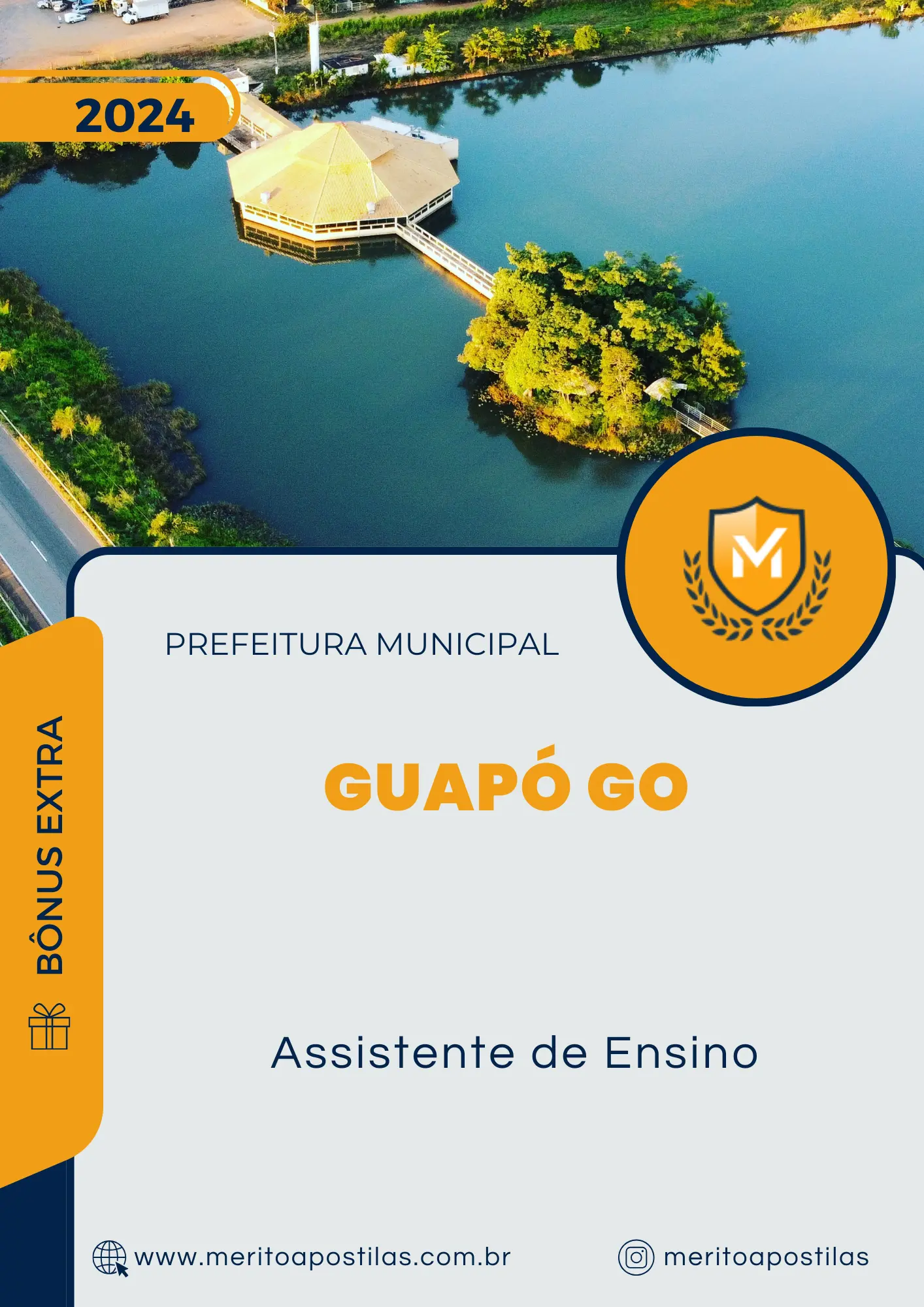 Apostila Assistente de Ensino Concurso Guapó GO 2024