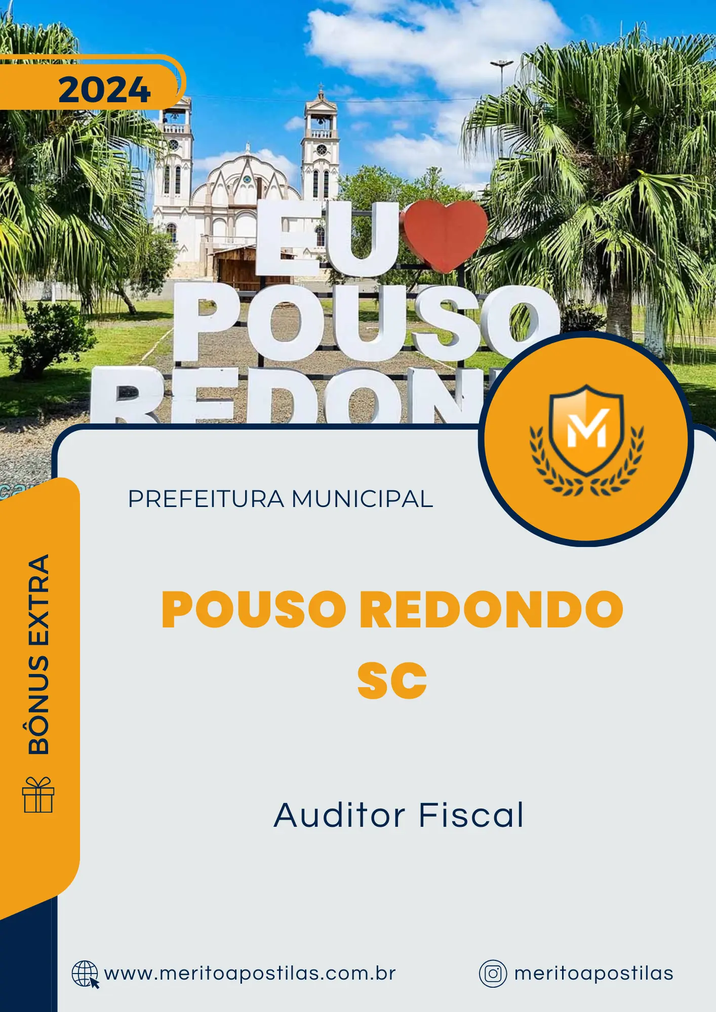Apostila Auditor Fiscal Prefeitura Pouso Redondo SC 2024