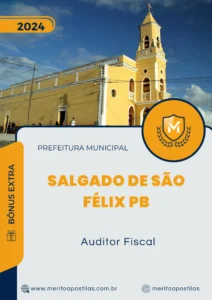 Apostila Auditor Fiscal Prefeitura Salgado de São Félix PB 2024