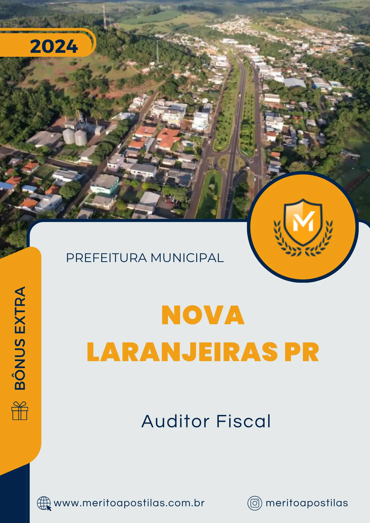 Apostila Auditor Fiscal Prefeitura de Nova Laranjeiras PR 2024