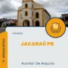 Apostila Auxiliar De Arquivo Câmara de Jacaraú PB 2024