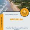 Apostila Auxiliar De Desenvolvimento Infantil Prefeitura de Mucuri BA 2024