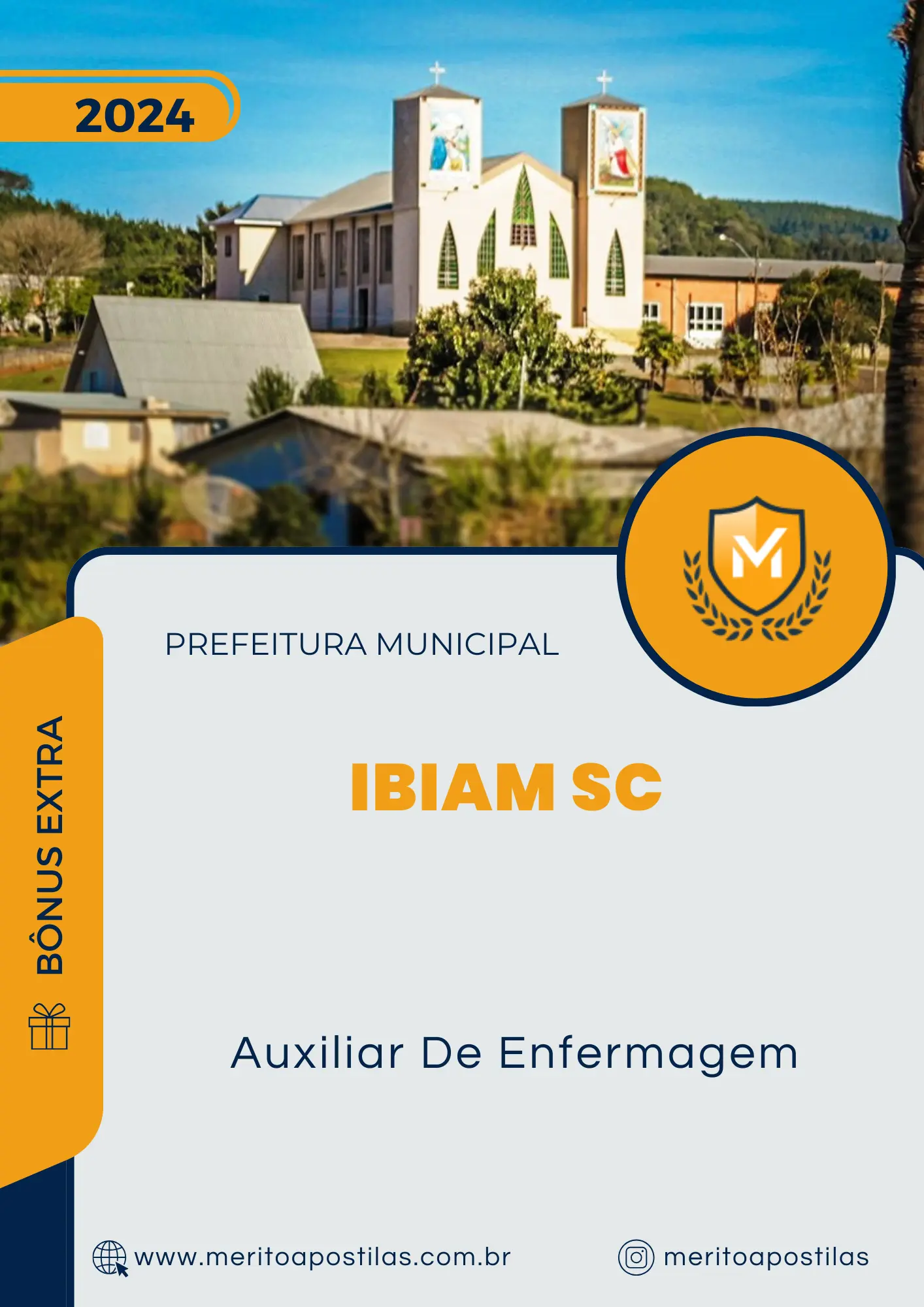 Apostila Auxiliar De Enfermagem Prefeitura de Ibiam SC 2024