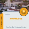 Apostila Auxiliar De Serviços Gerais Câmara de Aurora CE 2024
