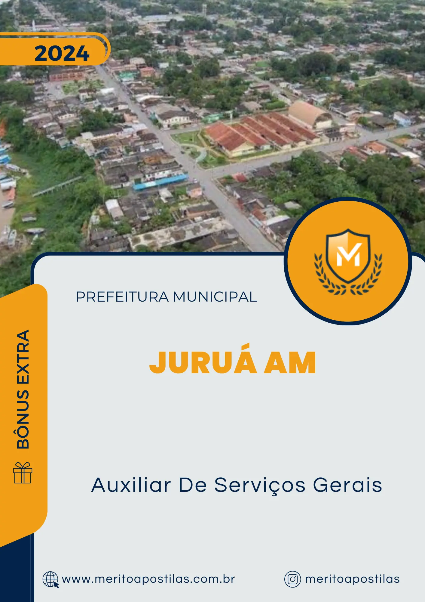 Apostila Auxiliar De Serviços Gerais Prefeitura de Juruá AM 2024