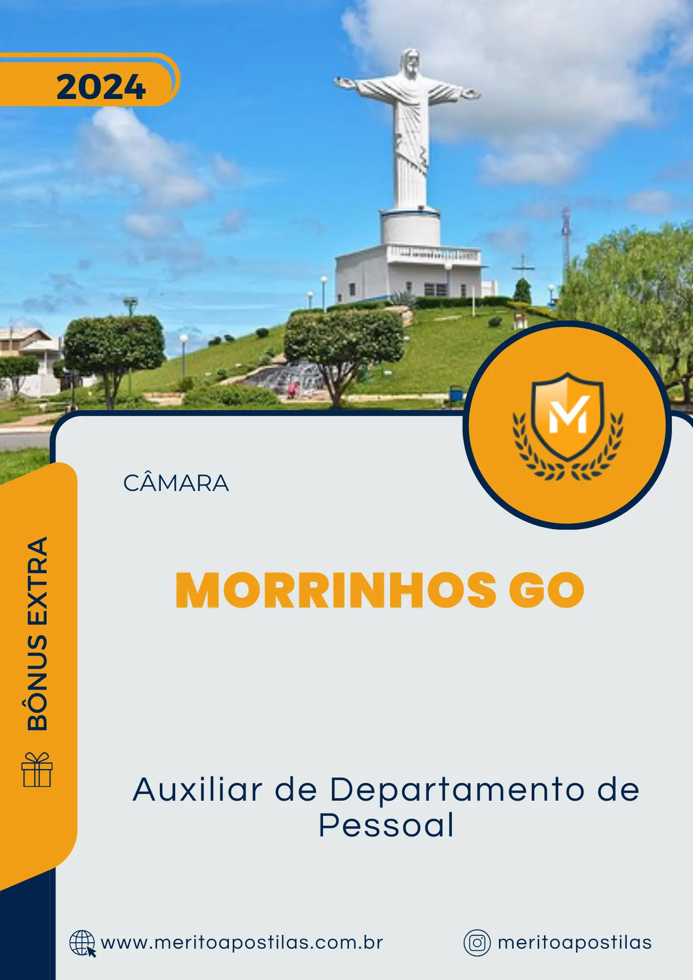 Apostila Auxiliar de Departamento de Pessoal Câmara de Morrinhos GO 2024