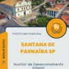 Apostila Auxiliar de Desenvolvimento Infantil Prefeitura de Santana de Parnaíba SP 2024