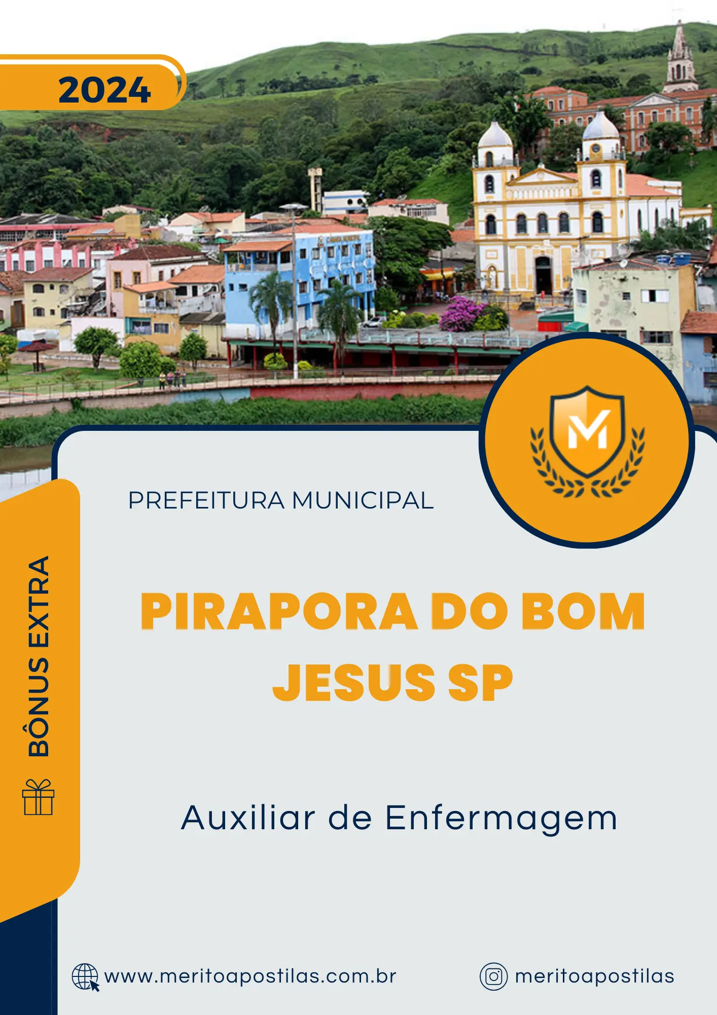 Apostila Auxiliar de Enfermagem Prefeitura de Pirapora do Bom Jesus SP 2024