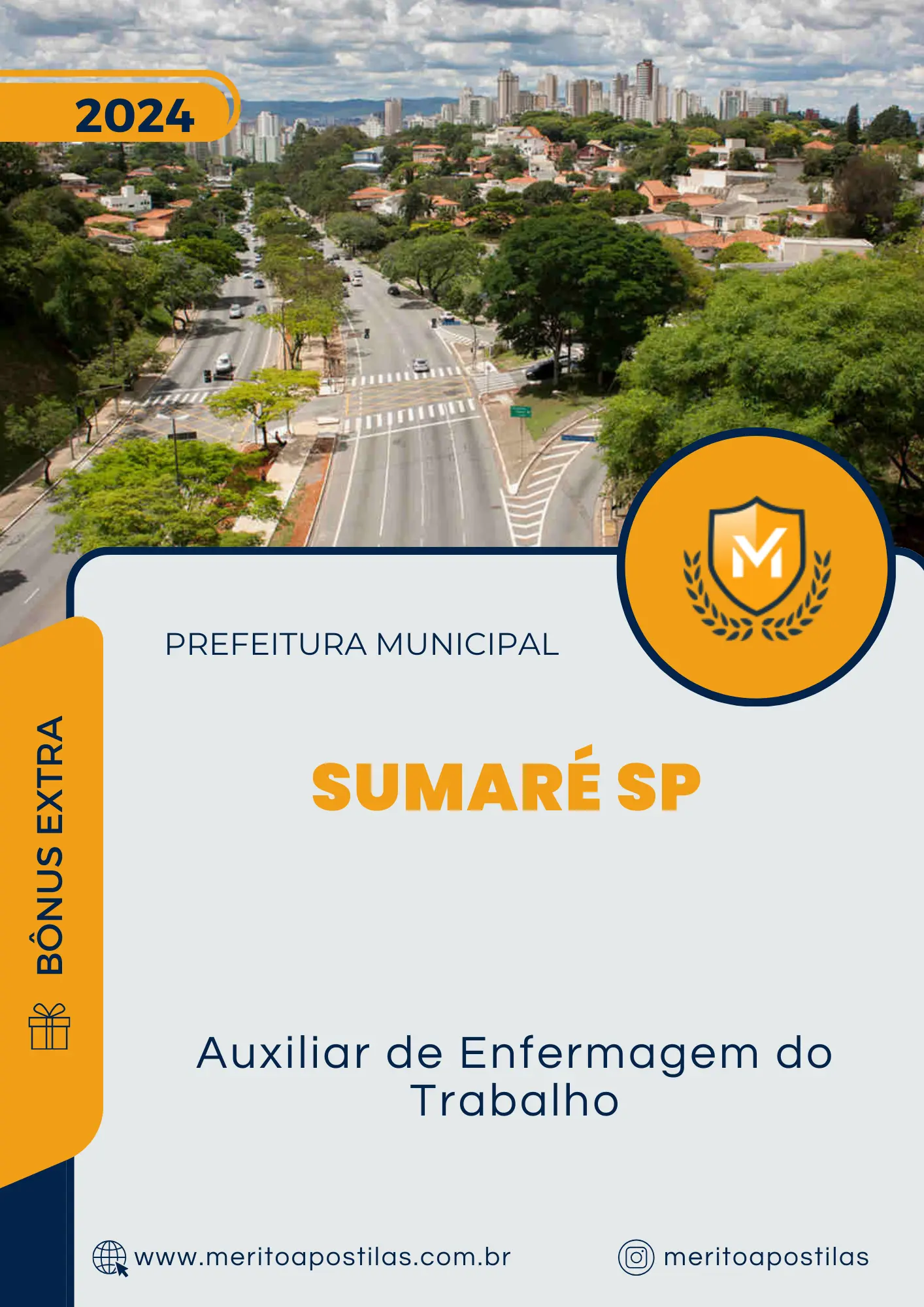 Apostila Auxiliar de Enfermagem do Trabalho Prefeitura de Sumaré SP 2024