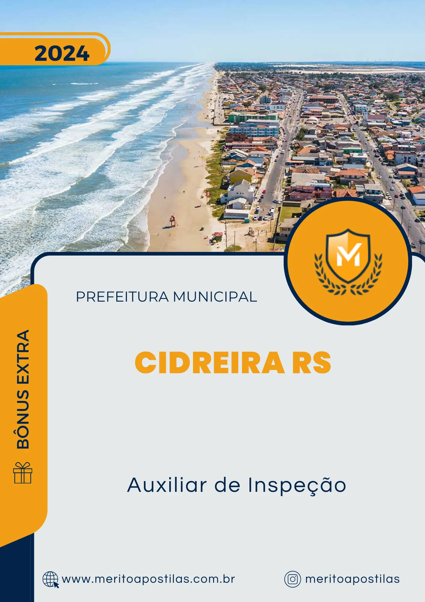 Apostila Auxiliar de Inspeção Prefeitura de Cidreira RS 2024