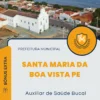 Apostila Auxiliar de Saúde Bucal Prefeitura de Santa Maria da Boa Vista PE 2024