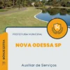 Apostila Auxiliar de Serviços Prefeitura Nova Odessa SP 2024