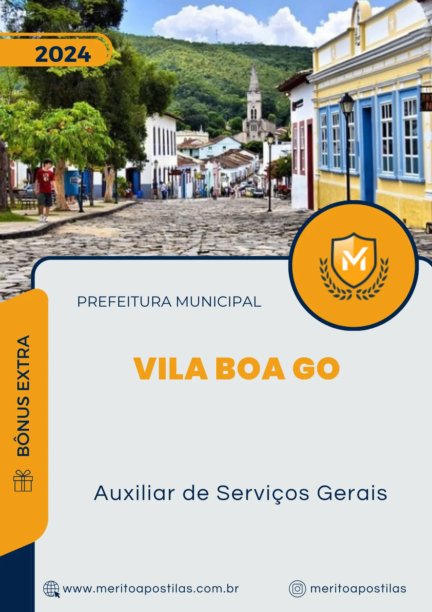 Apostila Auxiliar de Serviços Gerais Prefeitura de Vila Boa GO 2024